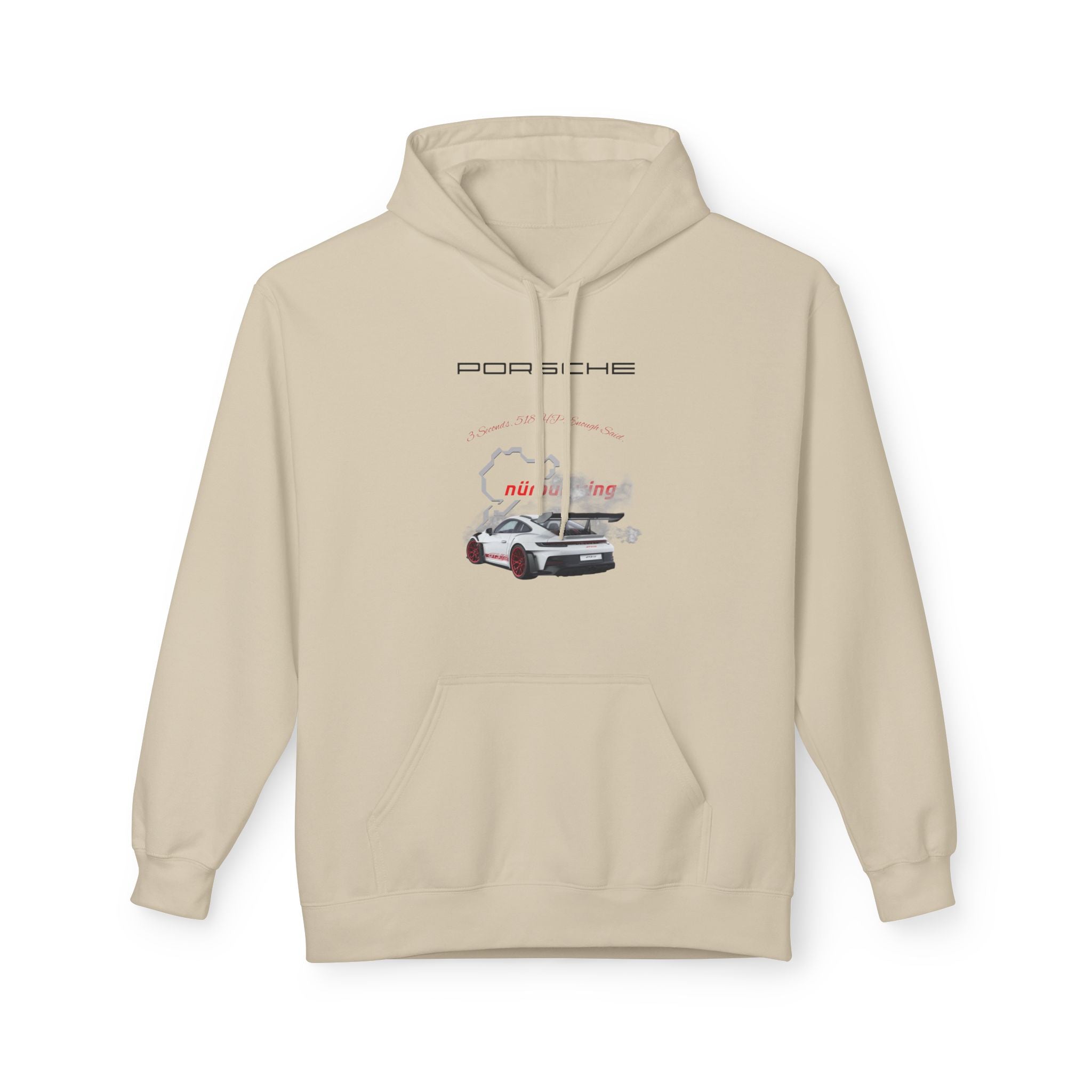 DDG Porsche 911 GT3 RS kapucnis pulóver